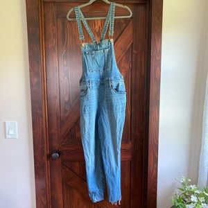 Denim overalls